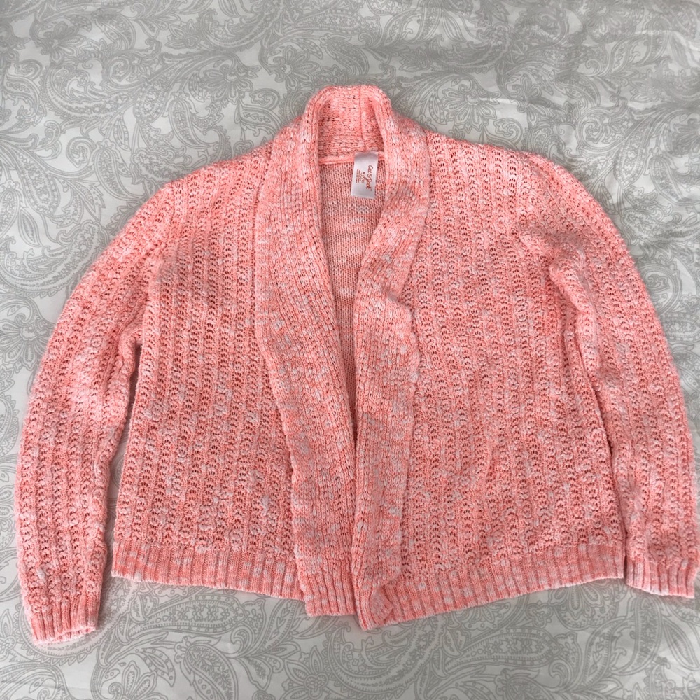 Cat & Jack Chunky Cardigan Girls M 7/8
